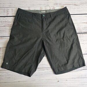 Linksoul Shorts Men's Golf Boardwalker Chino Lightweight Flat Front Gray